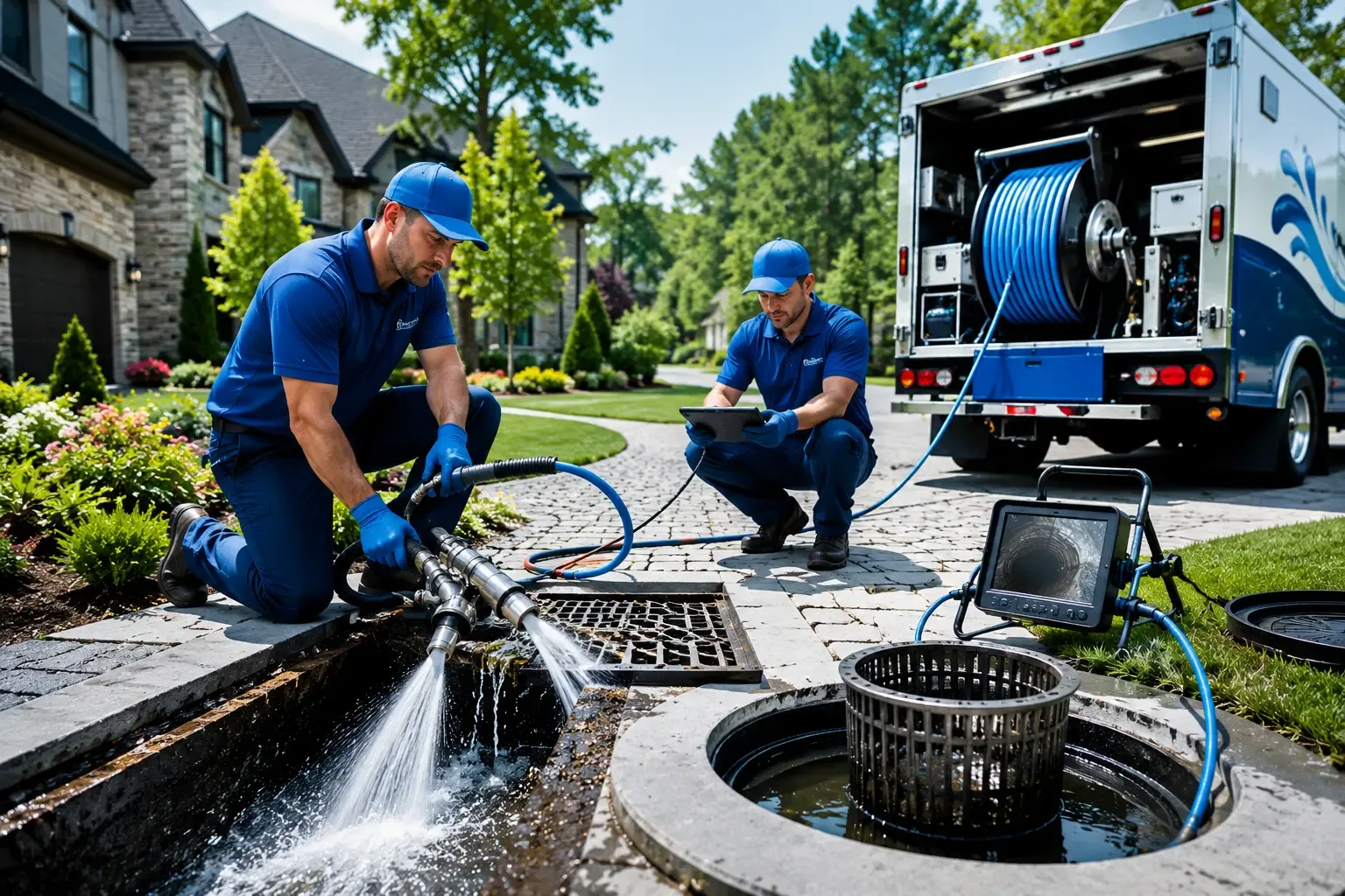 Local outdoor drain cleaning professionals in Cumbola, PA